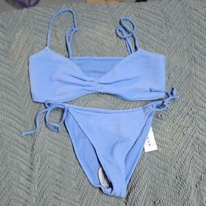 PacSun Sky Blue Bikini Set